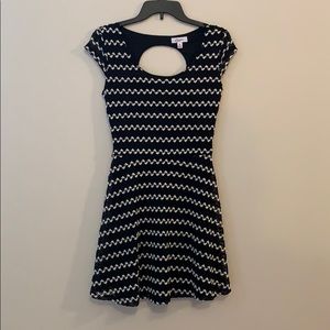 Candies Black and White Dress